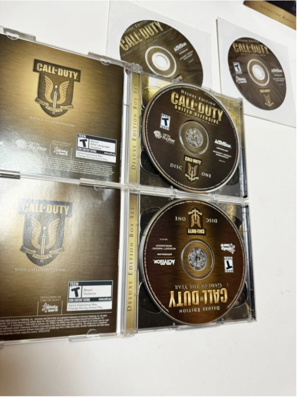 Call of Duty, Deluxe Edition Box Set/ Game of the Year/ United Offensive (PC)